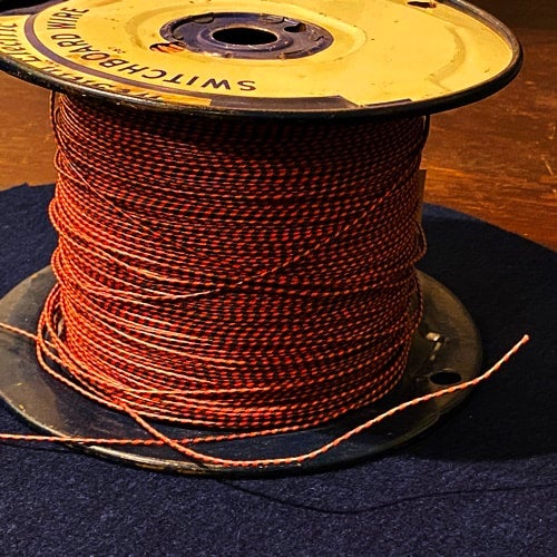 WESTERN ELECTRIC [♯22・SINGLE] 絹巻き錫メッキ銅単線 | BUNJIN